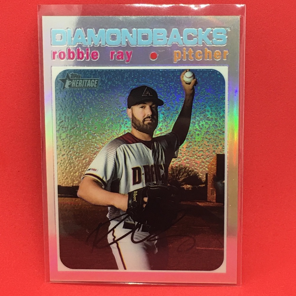 Silver Card Robbie Ray 2020 Topps Heritage #431